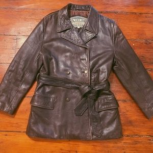 Blue Line Company Winter Coat Genuine Leather